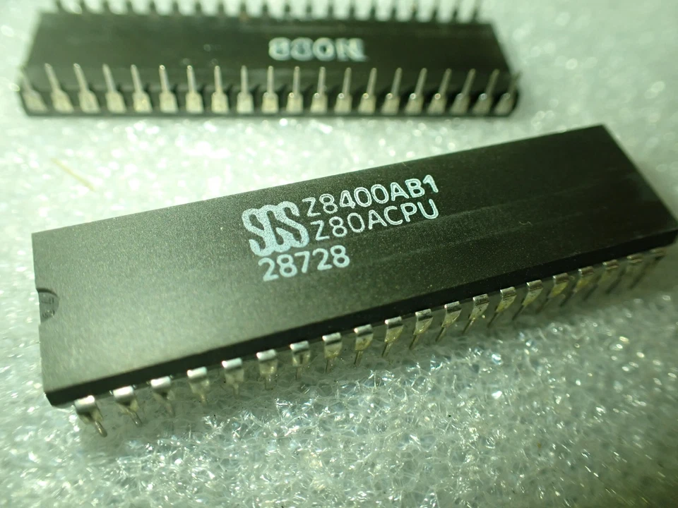 SGS Z8400AB1 Z80A CPU Z8400 DIP40 4MHz 8-bit 80's Computer  ZX Spectrum Atari - Image 3 of 3
