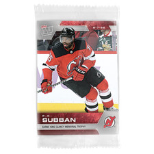 2021/22 Topps Now NHL Sticker #522 PK SUBBAN DEVILS WINS KING CLANCY PRESALE