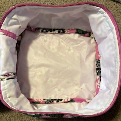 Vera Bradley Insulated Priscilla Pink School Work Lunch Box Bag