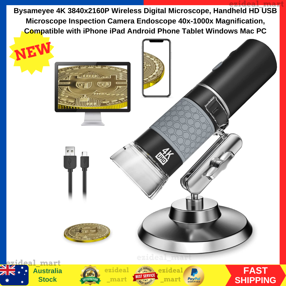 Digital Microscope Producto: 4K 3840x2160P Wireless Handheld HD