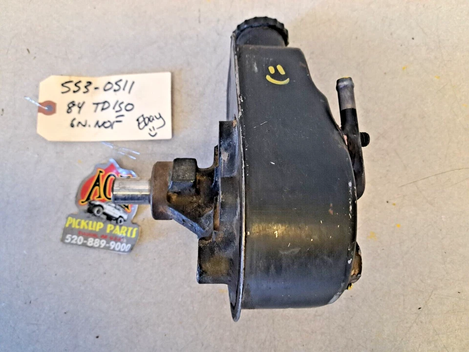 80-85 Dodge Truck 100 150 250 350 450 Series Ramcharger Power Steering Pump - Image 4 of 4