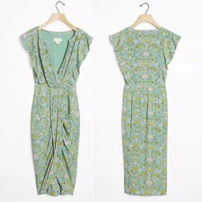 NWT Maeve Dress from Anthropologie - Sage Pattern - US 8 MSRP $148
