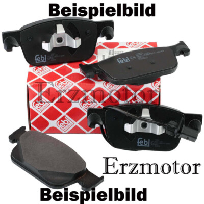 FEBI BREMSEN BREMSBELAEGE KLOETZE VORNE 16458 MIT WARNKONTAKT FUER FORD