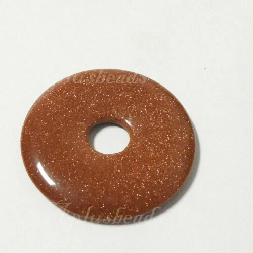 Collares y colgantes de piedra goldstone para hombres