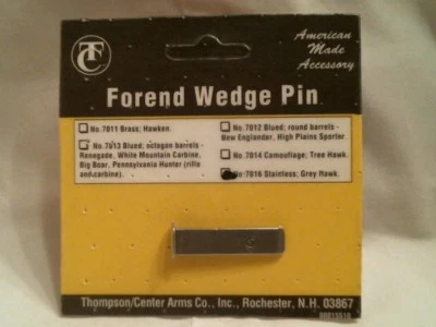 THOMPSON/CENTER ARMS Thompson Center Forend wedge pin # 7016 Greyhawk and similar