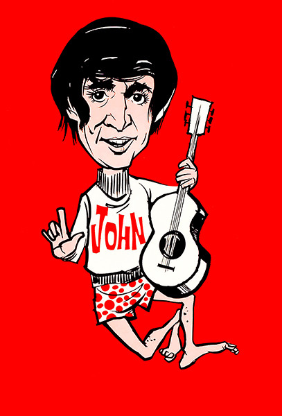 John Lennon & The Beatles 限定版ポスター flat0789jl_medium.jpeg?v=