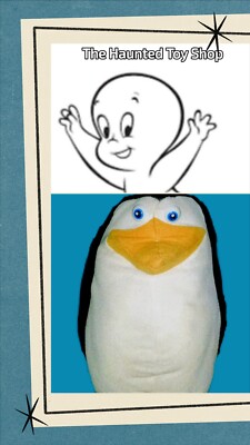 Dreamworks Penguins Of Madagascar Penguin Plush By Nanco (2004)