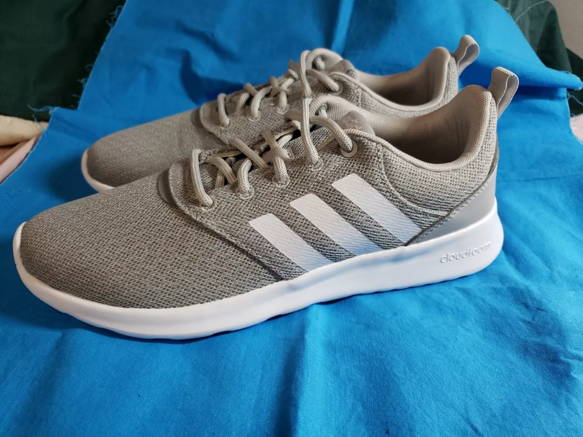 Adidas Women s Cloudfoam QT Racer 2.0 Sneakers Running Shoes Grey