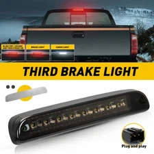 For 99-16 Ford F250 F350 Super Duty LED 3rd Third Brake Light Cargo Light Smoked
