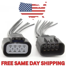 2007-2015 Chevrolet Silverado Headlight Delphi Connectors 22853027 22853028 OEM