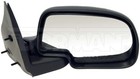 Side View Mirror Manual Convex With Chrome Cover for Chevy 2007-99