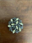Vintage Miracle Brooch Yellow