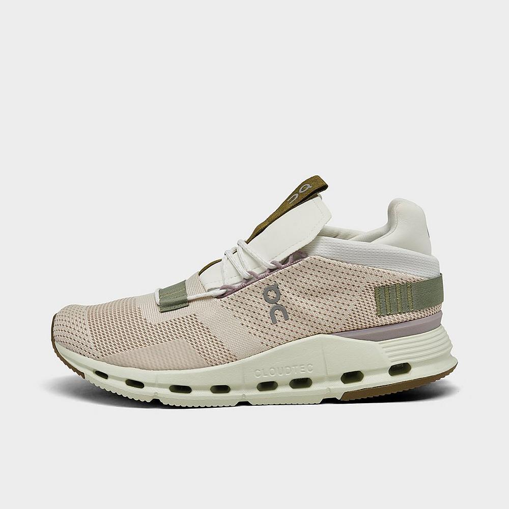 ON CLOUDNOVA RUNNING SHOES MOON/ALOE 2697885 050 WOMEN SIZE ON CLOUDNOVA RUNNING SHOES MOON/ALOE 2697885 050 WOMEN SIZE