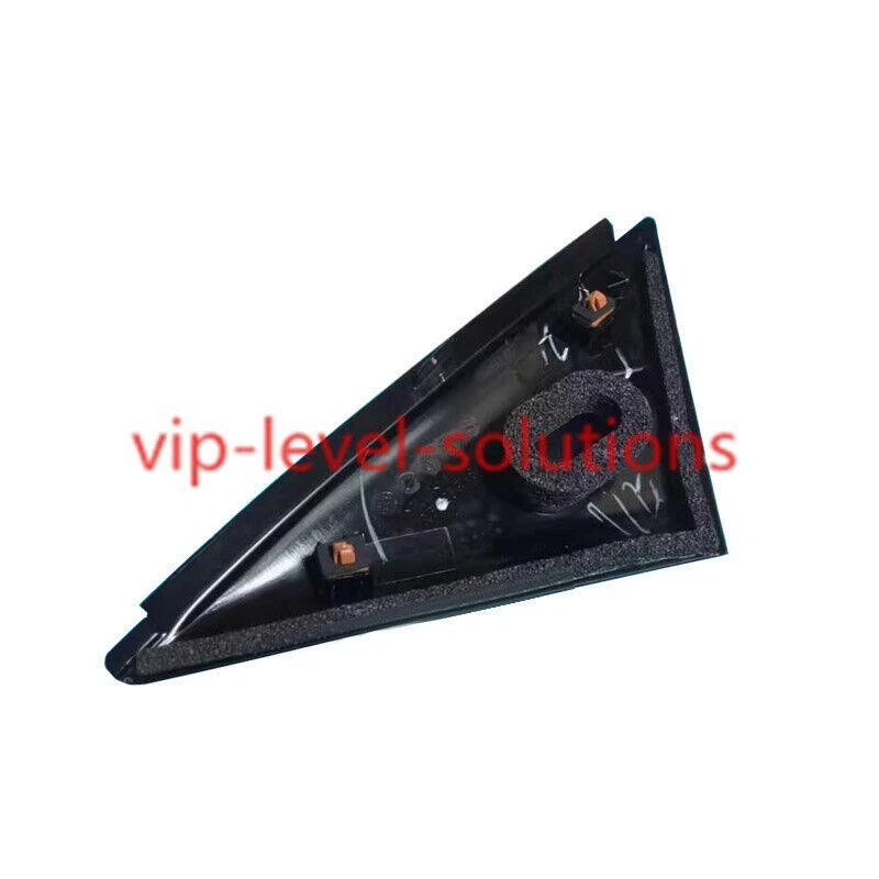 Cubierta de ventana triangular lateral izquierda ABS negra para Toyota Avalon 2019-2022 Foto 3 de 4