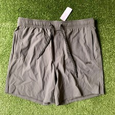 NEW American Eagle Shorts Men's Medium Gray Active Running Jogger Workout Trunks
