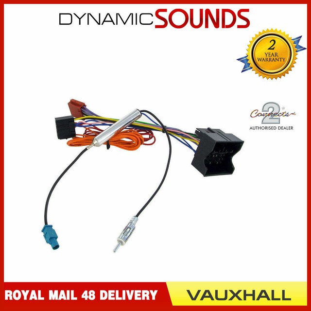 vauxhall quadlock car stereo radio iso wiring harness connector adaptor cable Vauxhall Wiring Harness Vauxhall Wiring Harness #10