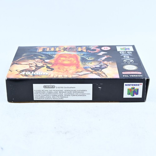 Turok 3: Shadow of Oblivion - N64 / Nintendo 64 Boxed Game - PAL - FREE POST! - Picture 5 of 16