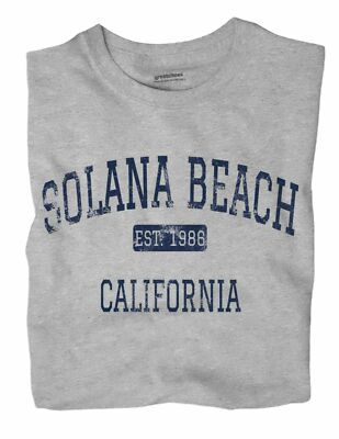Solana Beach California CA T-Shirt EST