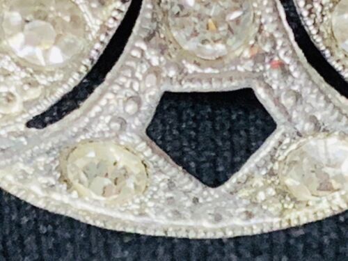 Vintage Art Deco Brooch With C Clasp - Picture 9 of 12