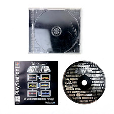 PS1 - Williams Arcade's Greatest Hits (PlayStation 1, 1996) Case, Manual & Disc