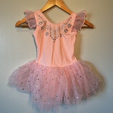 Zaclotre Girl  s Size 140 pink ballet dance leotard