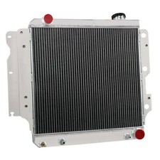 Upgrade 3 Rows Radiator For 1987~2006 1996 Jeep Wrangler TJ 2.4/2.5/4.0/4.2L V8