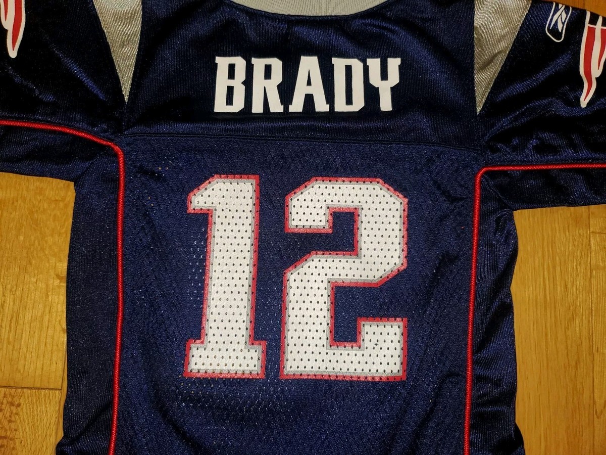 リーボック NFL ニューイングランド・ペイトリオッツ Brady New England Patriots Tom Brady #12 Football NFL Reebok