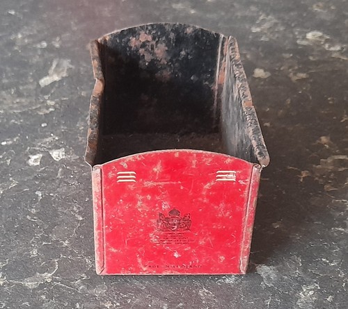 Chad Valley O Gauge Tinplate British Railways Closed Wagon Body - Missing Roof - Foto 5 di 7