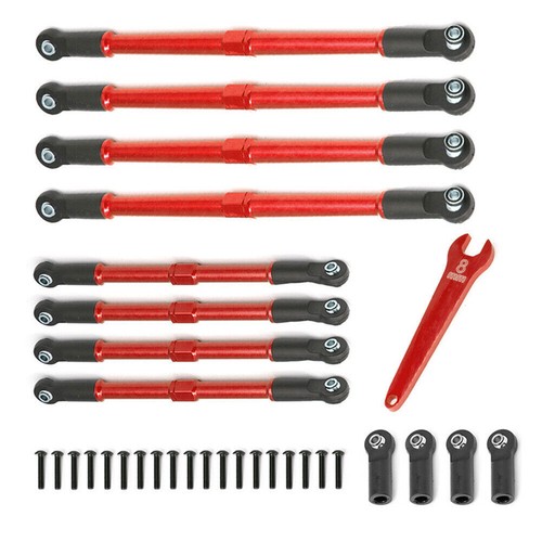 Varillas de tubos de aluminio 7075 5319X 5338R para 1/10 Traxxas Summit E-Revo 3.3 - Imagen 9 de 14