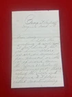 Civil War Letter Marching to Williamsport Va Rebels Flee at Martinsburg 5th Ct.