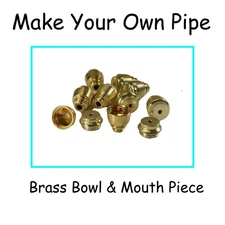 Bowl & Cap Combo Brass Pipe Parts Make Your Own BOGO Buy 2 Get 1 Free