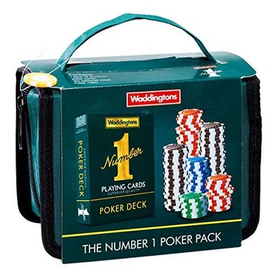 Waddingtons Number 1 - Poker Travel Set Card Game - Paperback - F600z