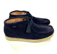 Padmore & Barnes x Ted Baker Moccasin Shoe Men’s UK11 Navy Suede Wallabee Boots