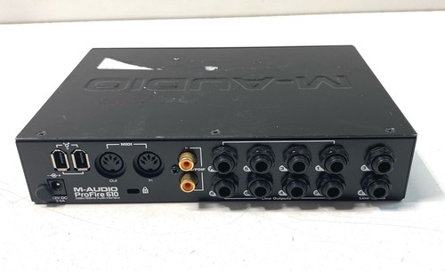 MAudio Black ProFire 610 24Bit 192kHz Audio FireWire - 第 2/5 張圖片