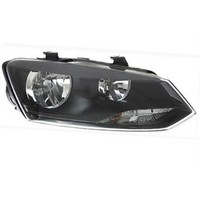 Scheinwerfer Rechts H7/ Glasklar Mit Stellmotor FüR VW Polo 6R 6C 6R_ 6R1 6C1