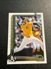 2025 Topps Update Series Baseball US20 Mitch Spence, Athletics