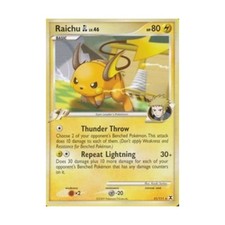 Pokemon Rising Rivals Raichu GL (R) #31 EX
