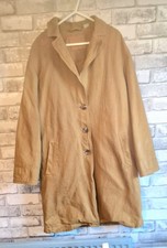 Vintage LEVIS levi  ENGINEERS CHORE heavy duty TRENCH COAT JACKET free postage 