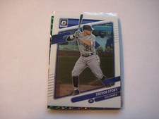 2021 Panini Optic Baseball Card: #111 Trevor Story Colorado Rockies  Sleeved