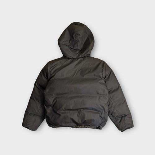 The North Face 550 Black & Gray Reversible Puffer Hoodie Jacket - Picture 6 of 9