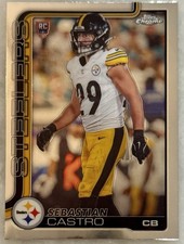 2025 Topps Chrome NFL #370 Sebastian Castro Rookie