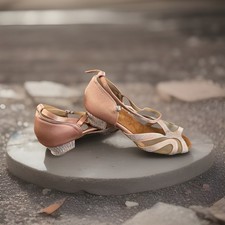 TTdancewear Women Rhinestone Dance Shoes Ballroom Latin Salsa Bachata Perform...
