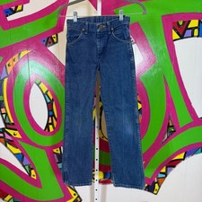 Wrangler Classic Blue Boy's Jeans, Size 11 Slim. Adjustable Waist.