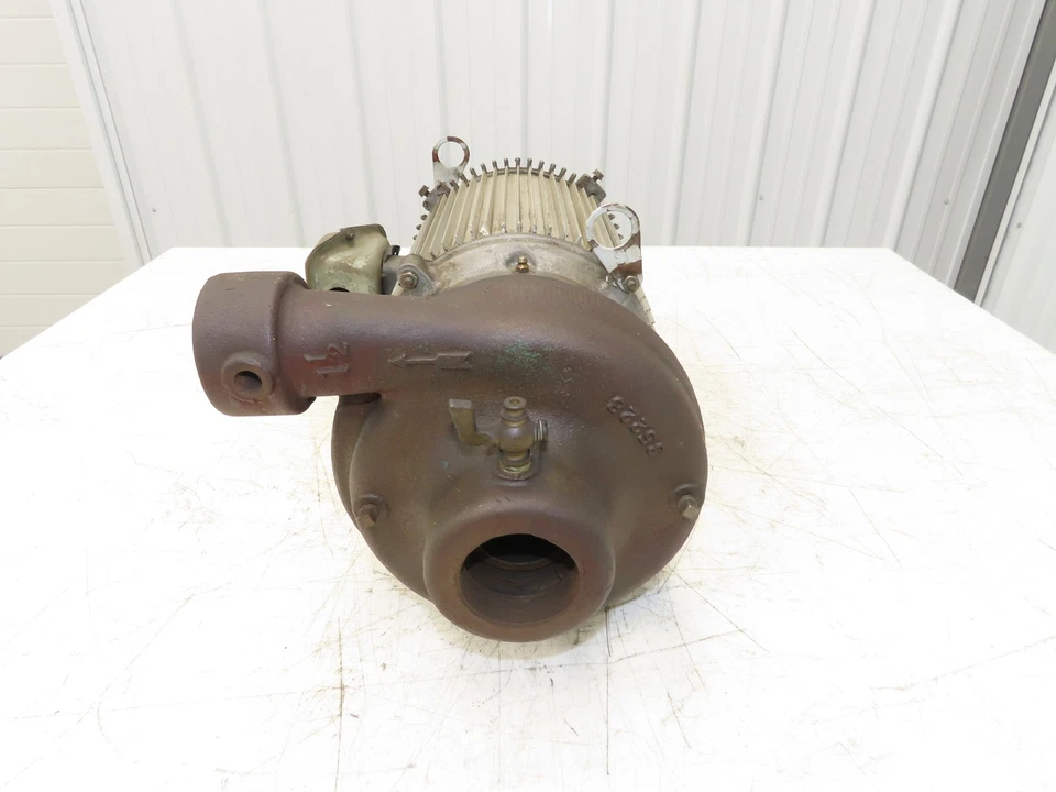 Deming Type BF Centrifugal Pump 2"x 1.5"NPT 3Hp 230/460V 3PH 182JM Unimount 125 Foto 4 de 4