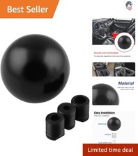 Universal Car Gear Shift Knob Kit - Durable Aluminum Round Ball Adapter