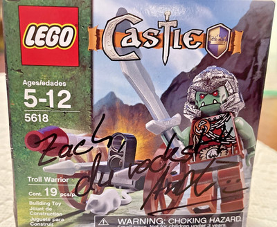 LEGO Castle 5618 Troll Warrior SEALED NEW Autographed Master Builder Dan Steinin