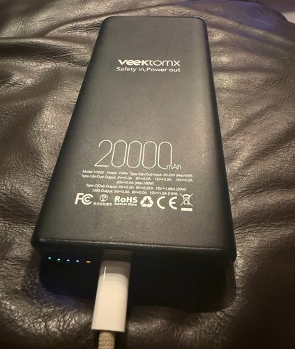 VEEKTOMX 100W Laptop & Iphone Power Bank 20000mAh - POWER BANK ONLY*