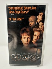 Halloween H20: 20 Years Later VHS, 1998 Ex-rental, Torn Plastic Sleeve-Tested 