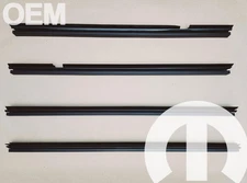 Durango Aspen Door Window Glass Run Seal Set Inner Beltline Sweeps Mopar OE OEM