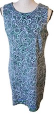 Talbots Petite Sheath Dress Women's SZ MP  Casual,Workwear,Party/Cocktail